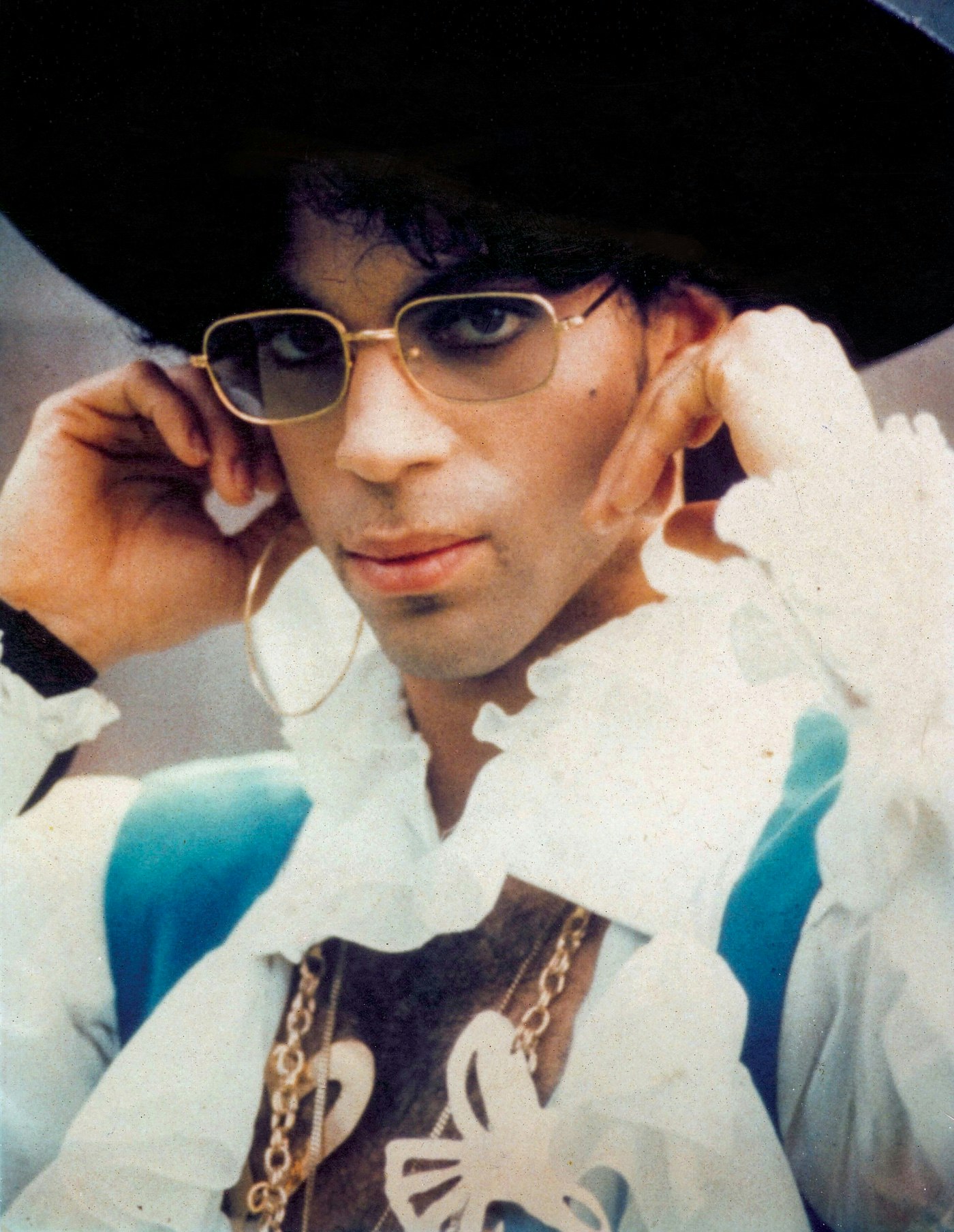 Prince at Feijenoord Stadion in Rotterdam, Netherlands, during the August 17–19, 1988, shows of his historic Lovesexy ’88 tour. Photo by FG/Bauer-Griffin/Getty Images.